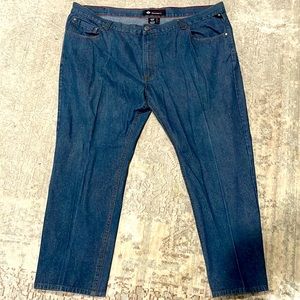 ENYCE Vintage Cotton Casual Mens Relaxed Fit Blue Jeans 50x32 Sean Combs